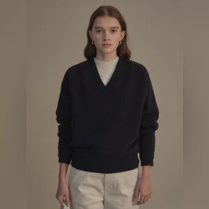Nothing Written Navy Alpaca Pound Sweater
